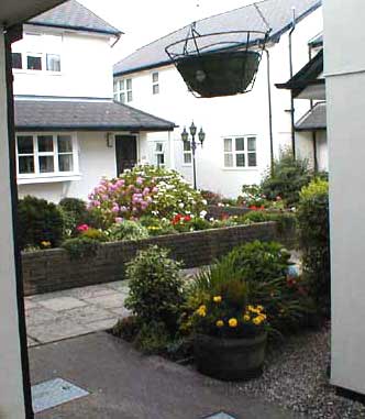view from front door